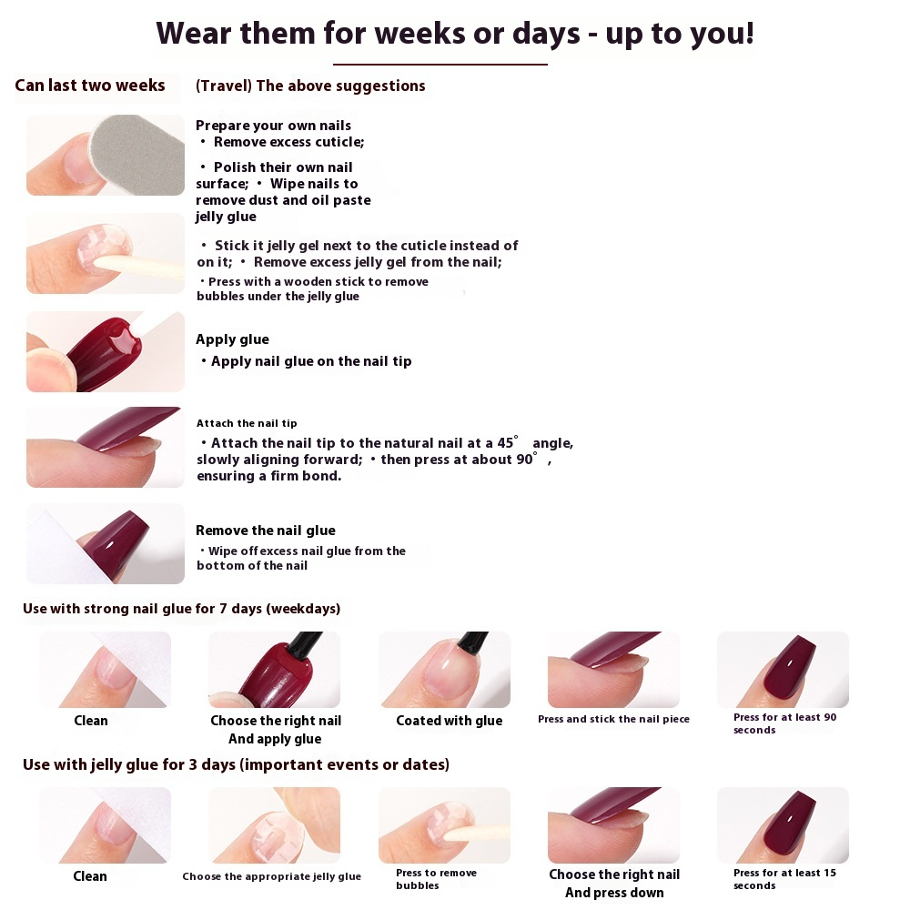 Press on nails Almond Nail Amazon Popular Red Cat's Eye Atmospheric Detachable Nail Piece Boxed Finished Prefabricated Nail Art