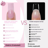 Nail Tips New matte press on nails pads, solid color finished nail pads, fake nails, seamless detachable nail art 120 pcs in a bag