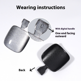 Nail Tips Press-on toenails Advanced Cat Eye Flash 120 pieces Removable Prefabricated Nail Art Patch Patch Fake Nail