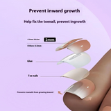 Nail Tips press on nails toenail gradual change wear foot nail patch spray oil prefabricated manicure 120 pieces fake nail piece