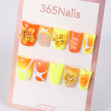 365Nails Citrus Bloom Pop Press-On Nails