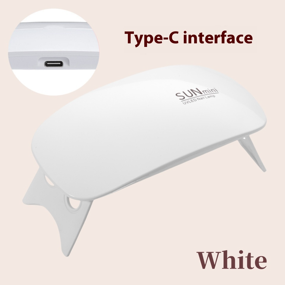 SUNMINI Mini UV/LED Nail Lamp for Gel Polish Curing