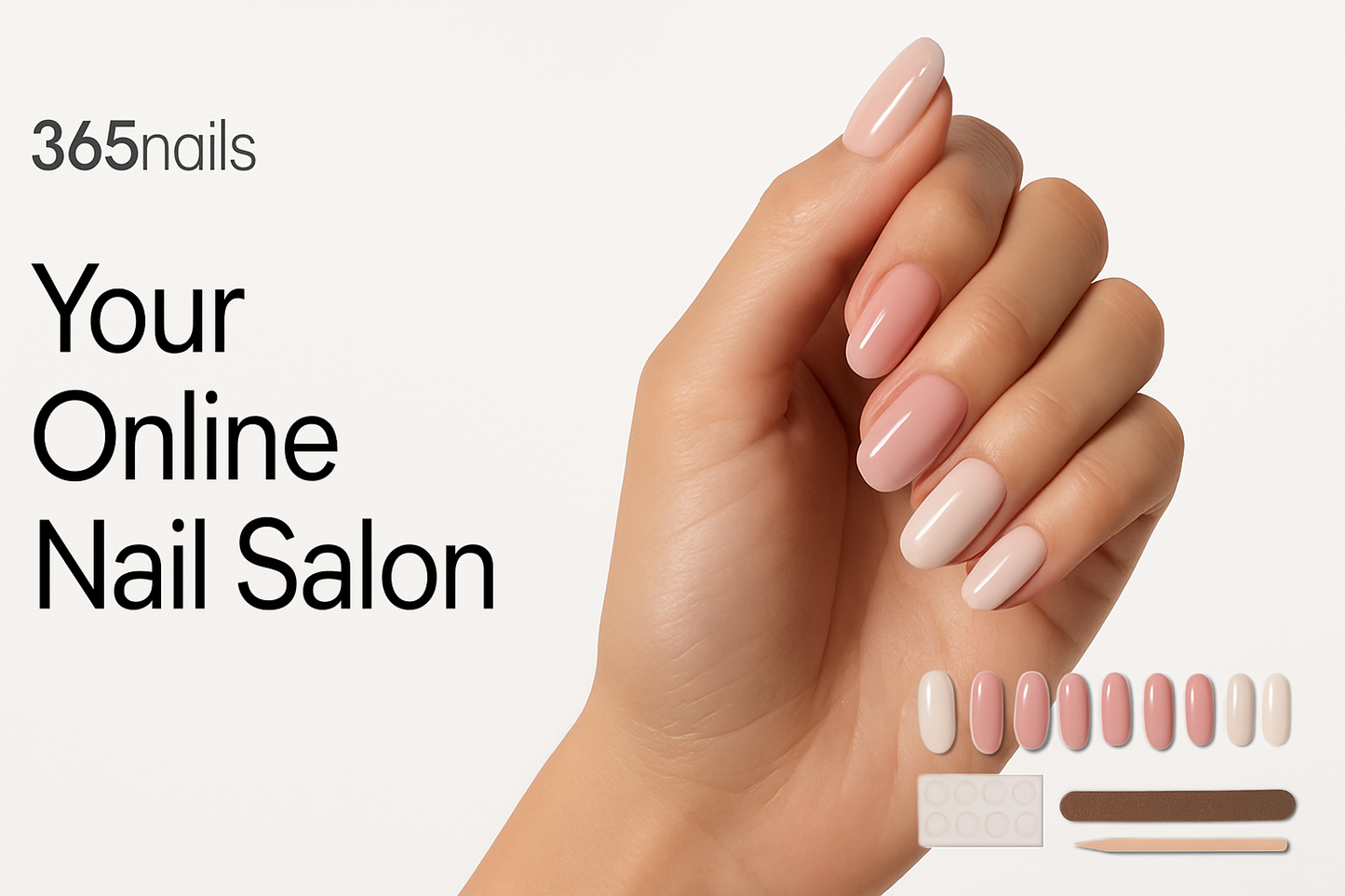 Private Label Custom Press‑On Nails + Product Photography Service