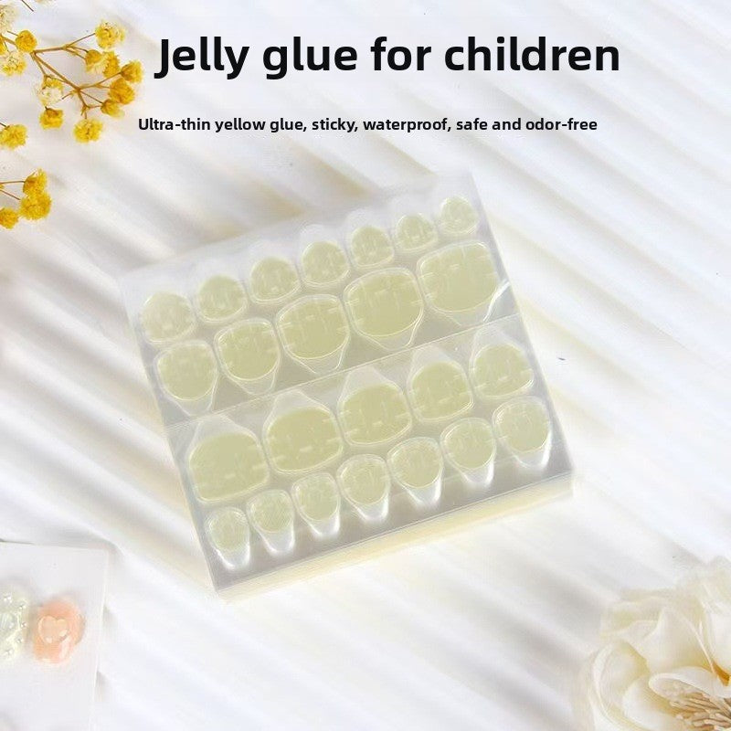 Press-On Nail Jelly Adhesive Tabs | 50pcs