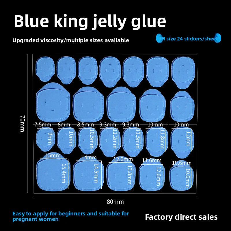 Super sticky nail art jelly glue |50pcs