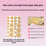 Super sticky nail art jelly glue |50pcs