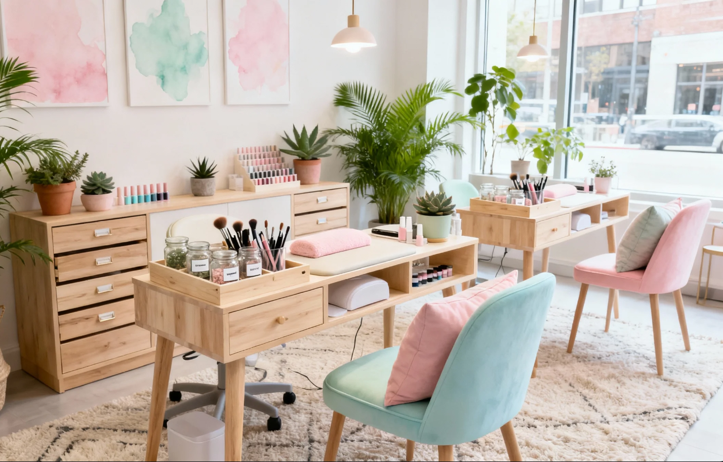 Creating a High-End Nail Salon Experience on a Budget