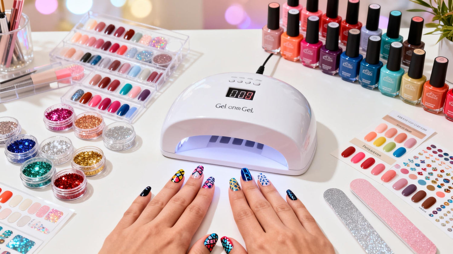 How to Choose the Best Nail Gels and Polishes for Your Store press-on nail guide from 365nails