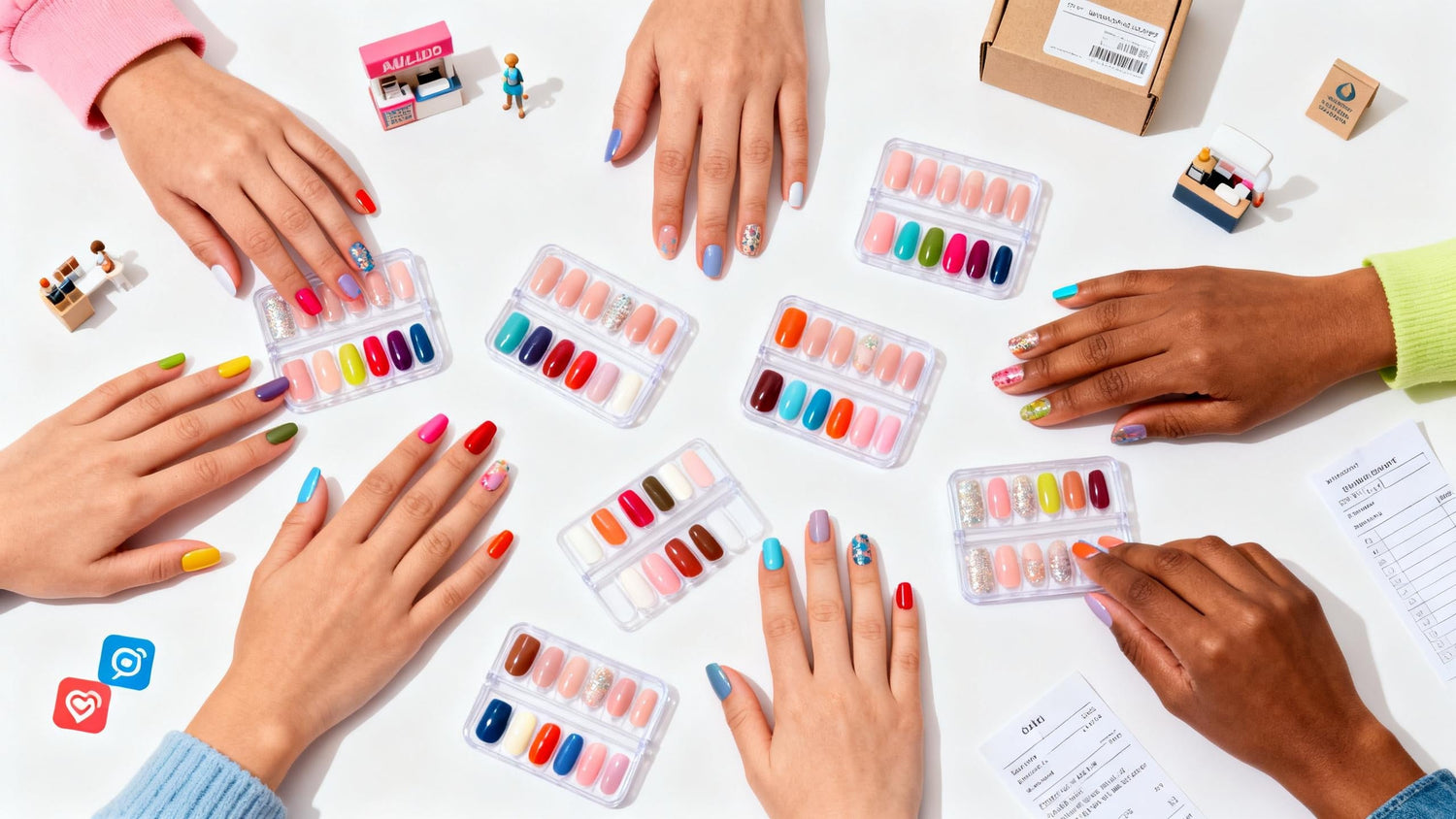 Why Press-On Nails Are Revolutionizing the Beauty Industry for Small Businesses press-on nail guide from 365nails