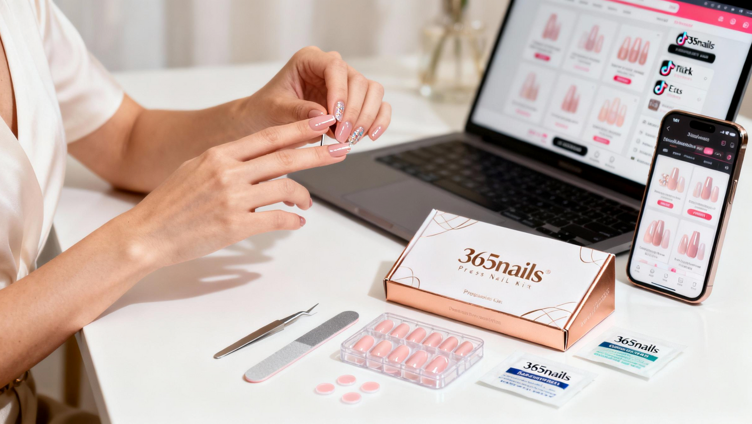 Start & Scale Your Press‑On Nail Brand with 365nails — One‑Stop Business Service press-on nail guide from 365nails