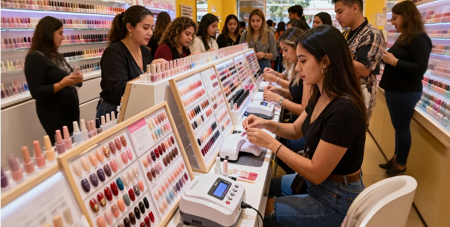 Social Media Content Toolkit: Unboxing, Swatches, and Tutorials to Win Local Clients press-on nail guide from 365nails