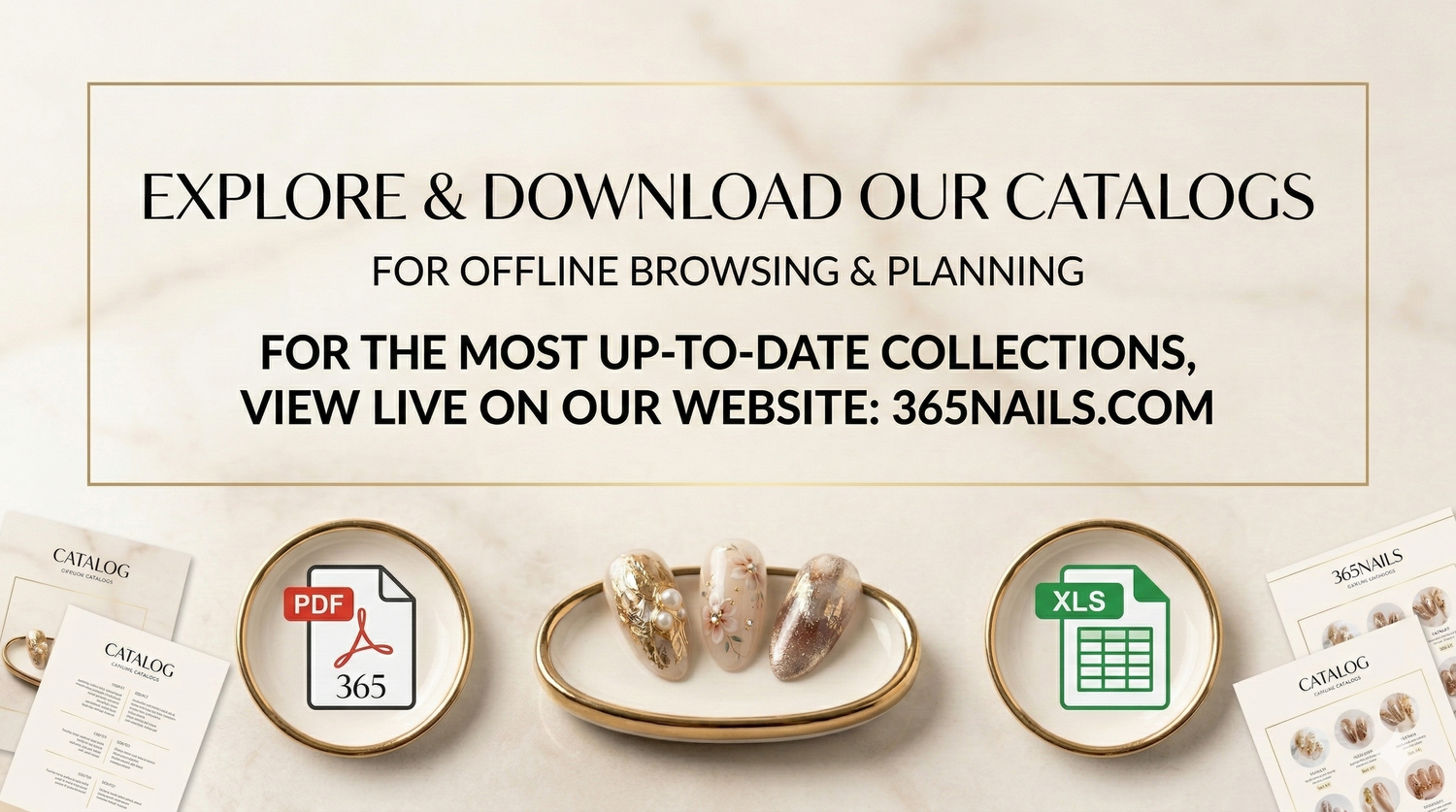 365NAILS 2026 Product Catalog Hub | Comprehensive View & Download Guides