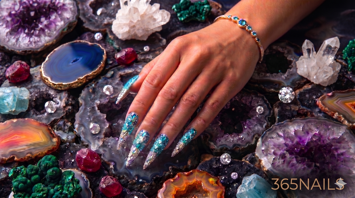✨ Drip in Diamonds: The Ultimate Handmade Full Rhinestone Luxury Collection press-on nail guide from 365nails