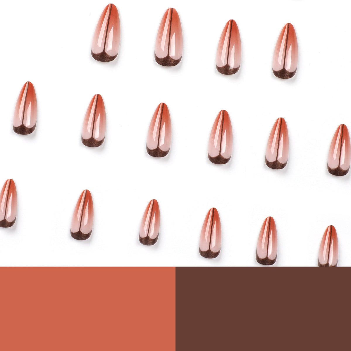French manicure removable wearable nail wholesale fake nail nail piece foreign trade press on nails 365nails – Image 3
