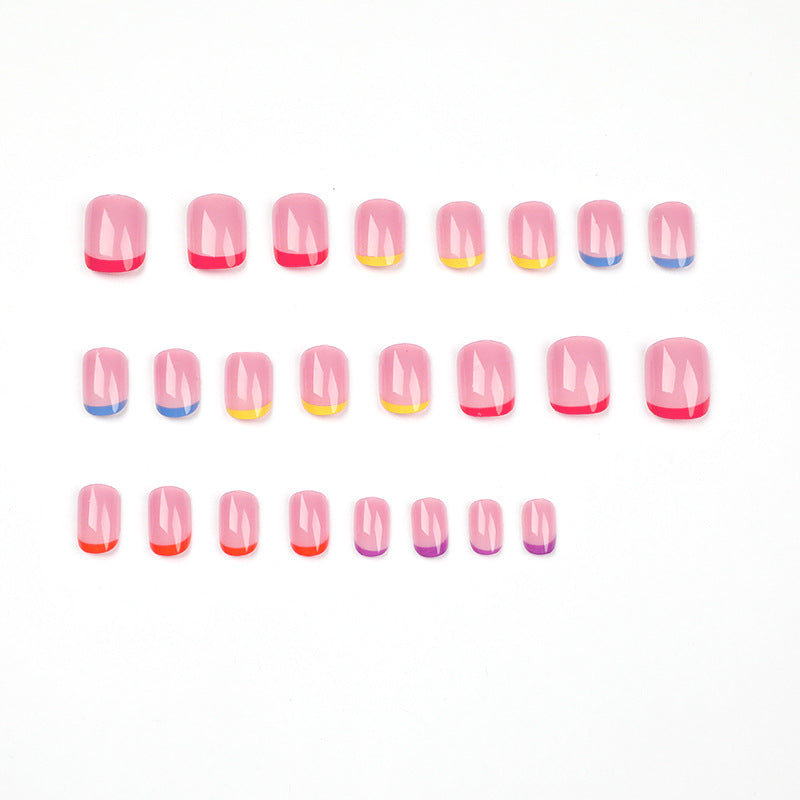 Multicolor French Press onable nails Art Tablets Detachable Press onable nails Wholesale Finished nails Tablets, Press onable nails nails Tablets｜365nails