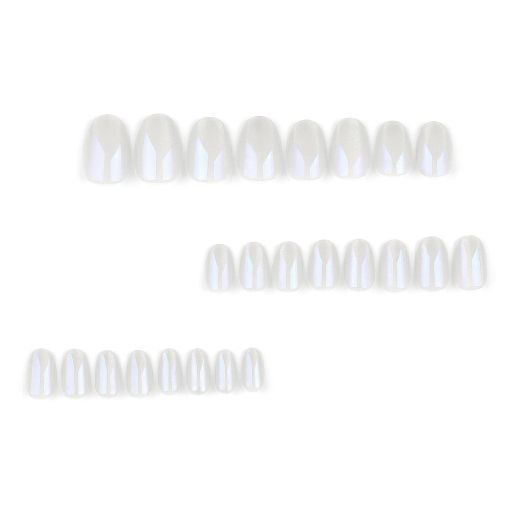 Simple Aurora cat eye Nail Art Explosion Solid Color Nail Products Finished Products press on nails 365nails – Image 2