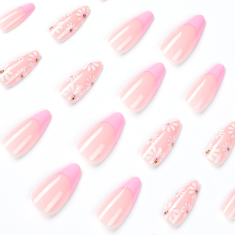 Press on nails wholesale Press on nails, French powder edge nail piece wholesale Press on nails  wholesale nails｜365nails