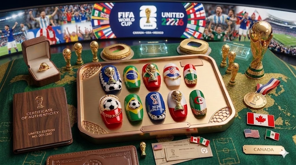 🏆 Kick Off in Style: The 2026 World Cup Exclusive 3D Press-On Collection