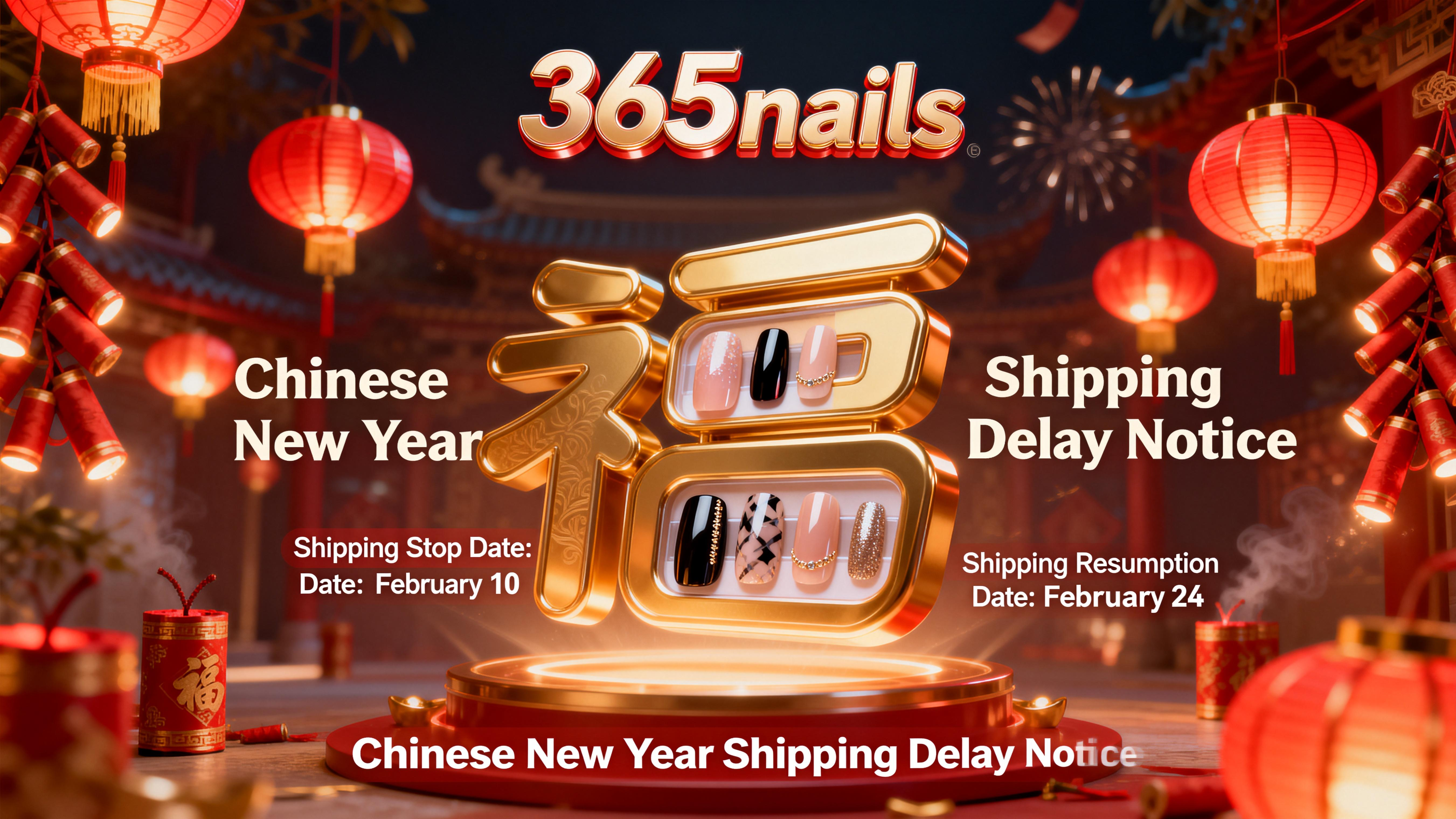 Chinese New Year Shipping Delay Notification