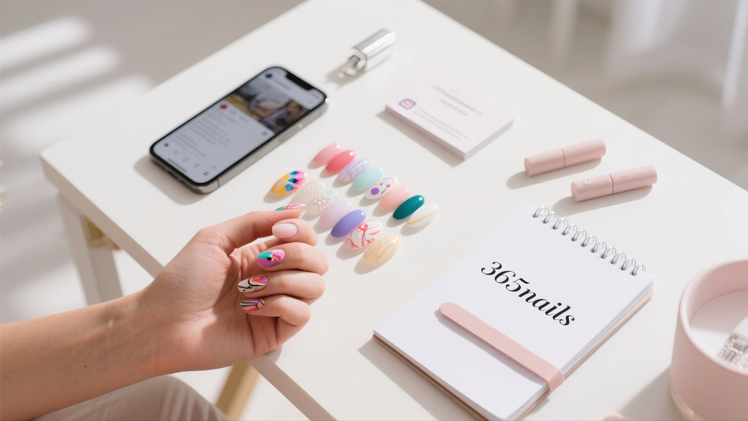 How do newcomers start press on nail to start a business? press-on nail guide from 365nails