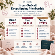 365nails ドロップシッピングメンバーシップ：ストアクレジット＆VIPポータルアクセス