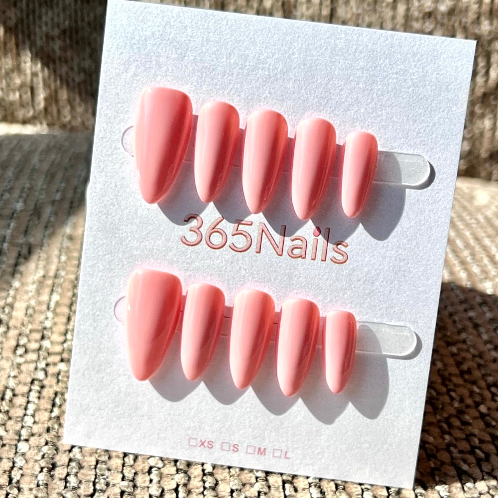 20 Colors Mega Palette - Premium Solid Handmade Nails (8 Shapes Available)