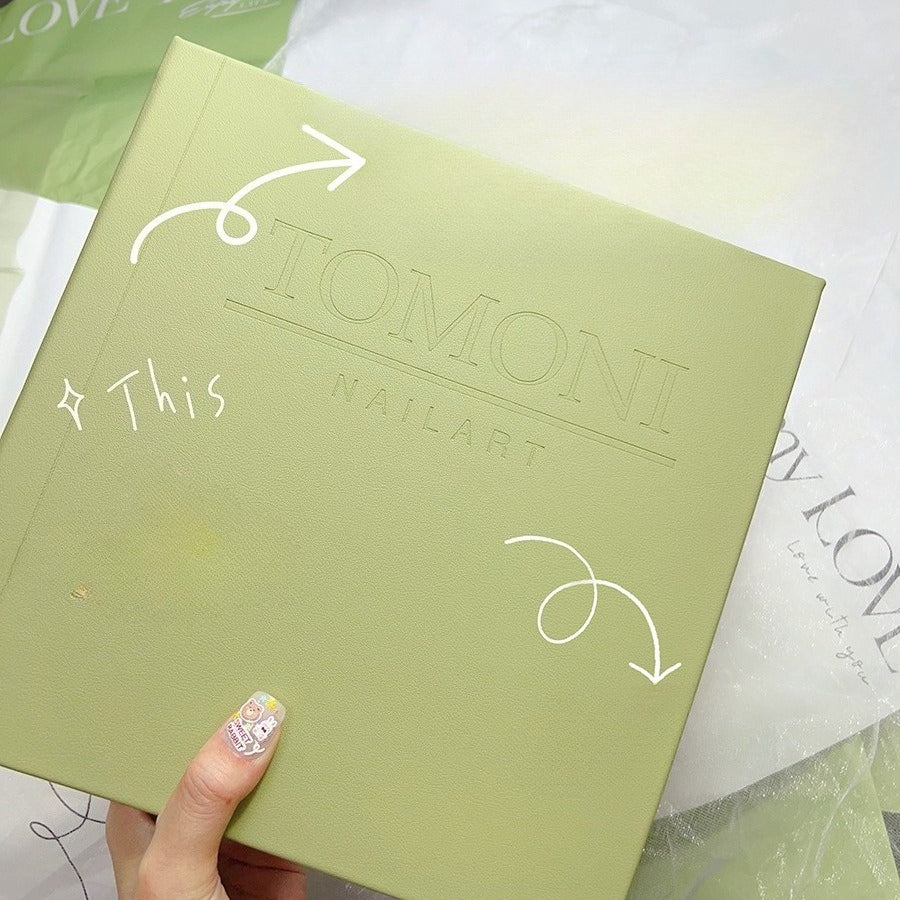 365nails: Álbum para Guardar Adesivos de Unha Tomoni