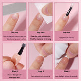 Nail Tips French press on nails  Special for Oil Injection False Nail Sheet Glossy Short Ladder Removable Prefabricated Nail Sheet Patch Nail Art