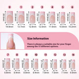 Press on nails advanced sense belt drill three-dimensional detachable nail art Spice girl fake nail press on nails wholesale