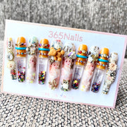 365nails: "Kitty Carnival" – 3D Character Art Handmade Coffin Nails-5.5cm