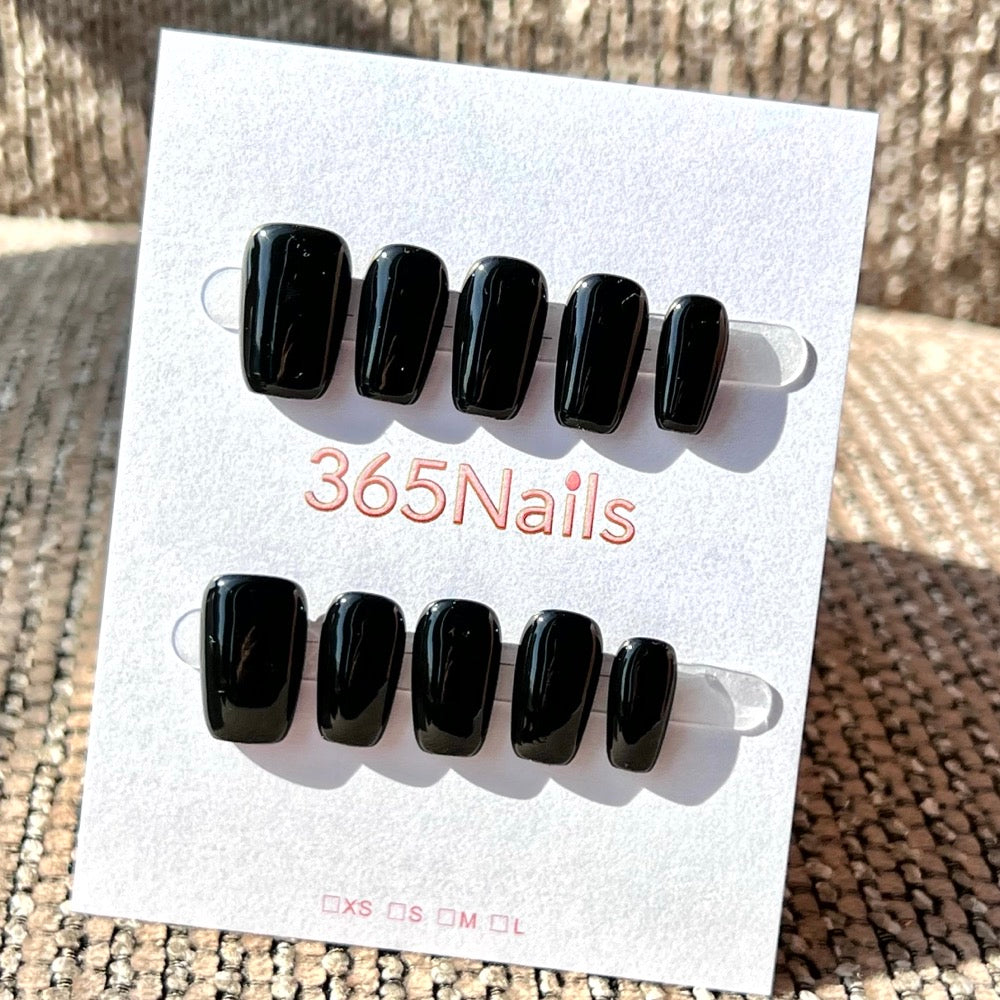 "20 Colors Mega Palette" - Premium Solid Handmade Nails (8 Shapes Available)