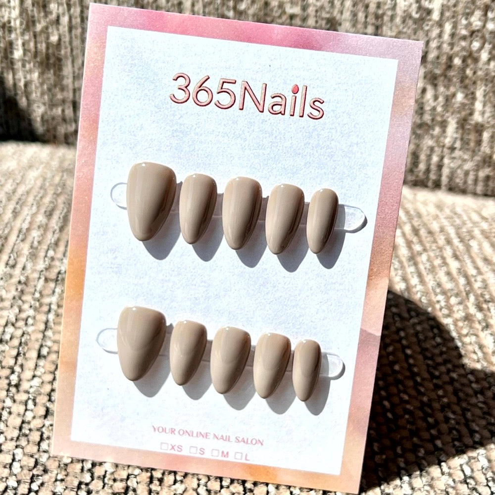 "20 Colors Mega Palette" - Premium Solid Handmade Nails (8 Shapes Available)
