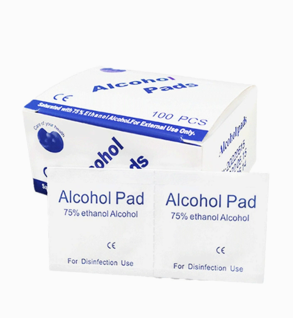 Custom Alcohol Prep Pads | 75% Isopropyl Wipes | Private Label & Branded Packaging（10w pcs）