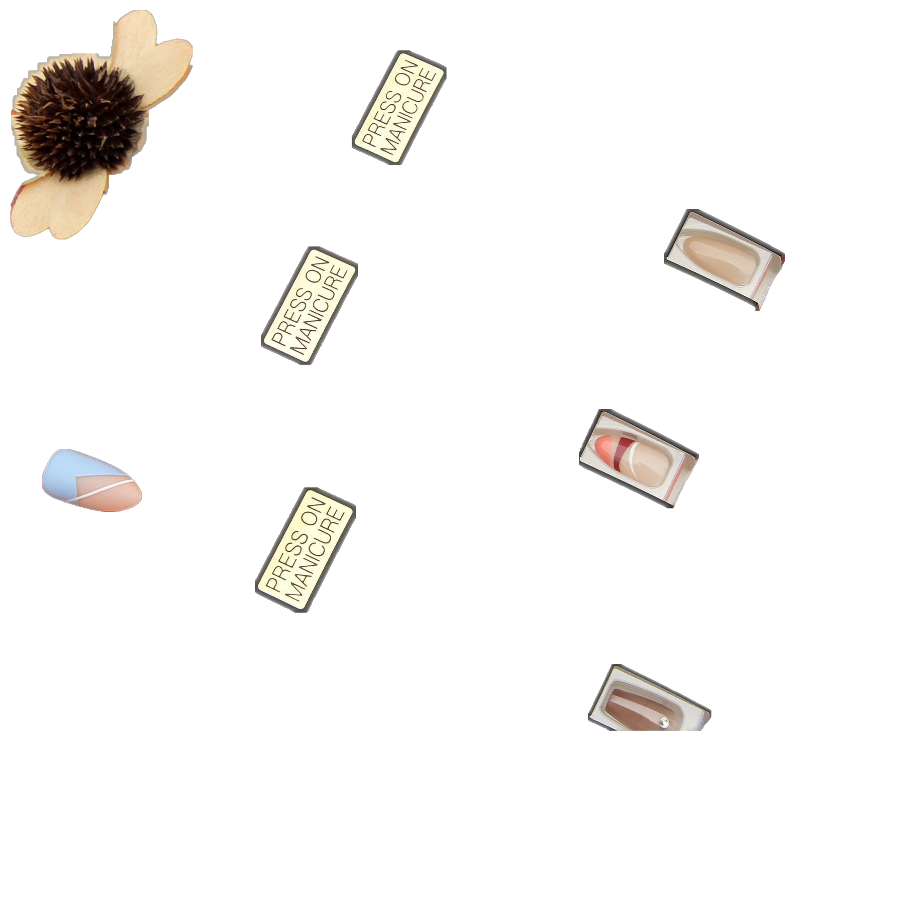 Transparent cutout — 365nails