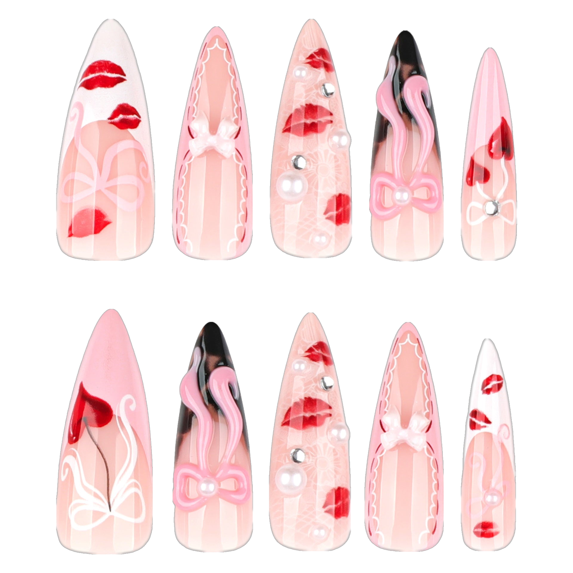 Transparent cutout — 365nails