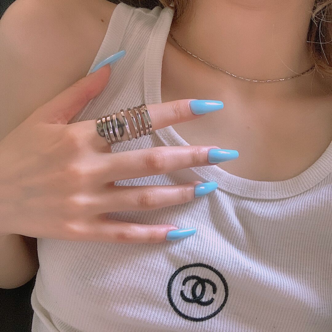 Uñas de ballet largas, arte de uñas, parche de uña terminado, uña postiza, uña terminada, removible｜365nails