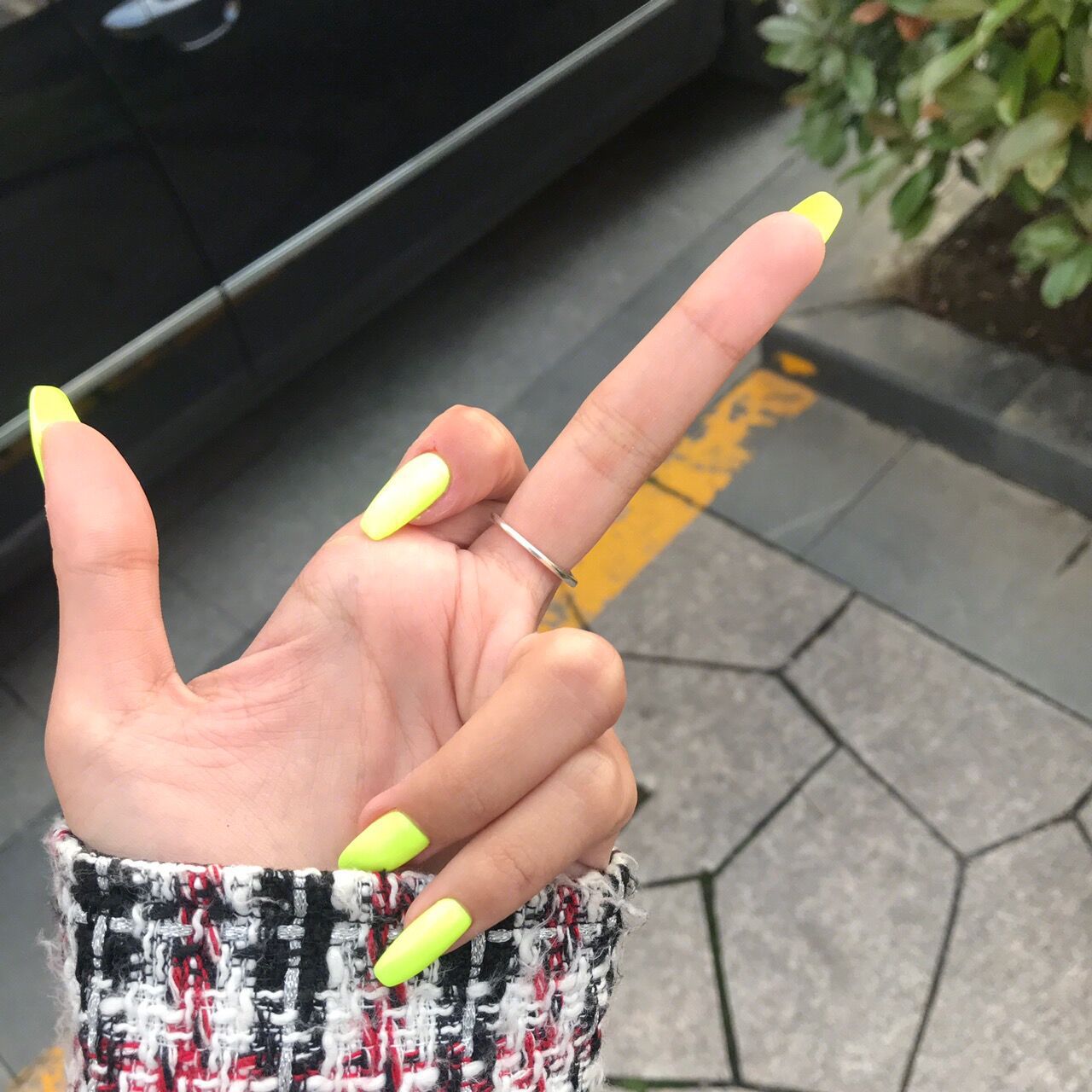 霧面短款芭蕾形新色純色穿戴甲｜可拆卸成品甲片｜365nails