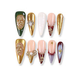 365Nails Baroque Angel Gala Stiletto Press-On Nails