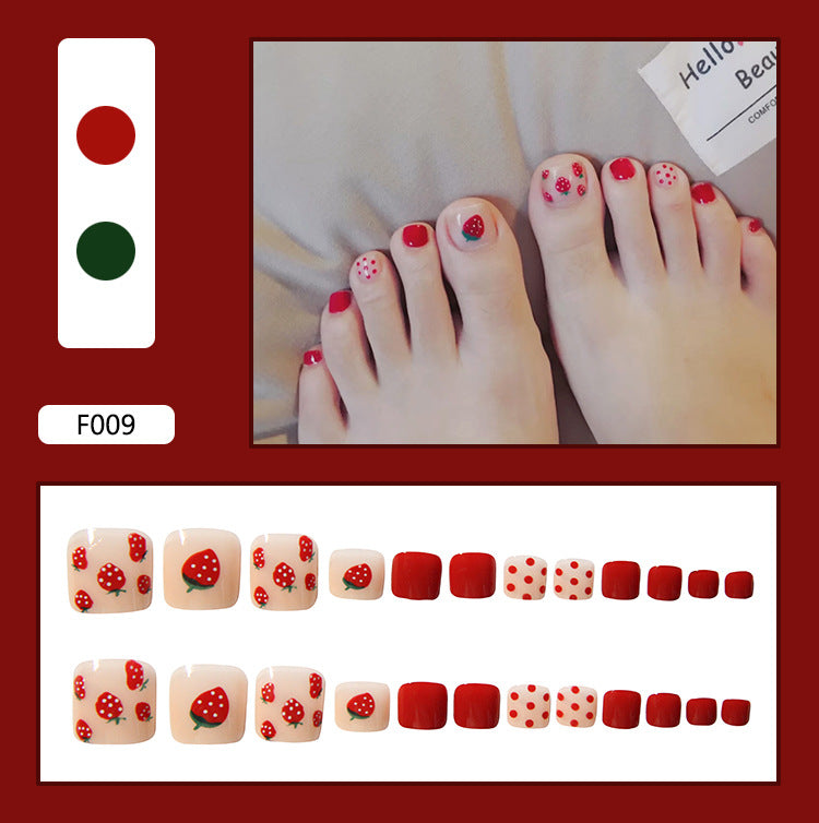 完成款穿戴甲・可拆式假趾甲 ｜365nails