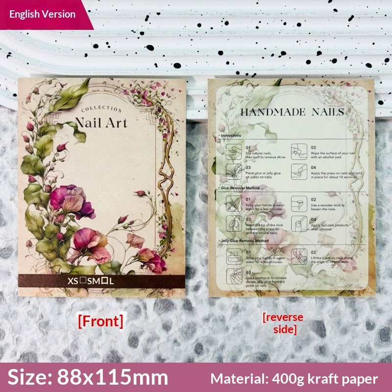 European Style Display Cards for Press On Nail Sets (MOQ=50)