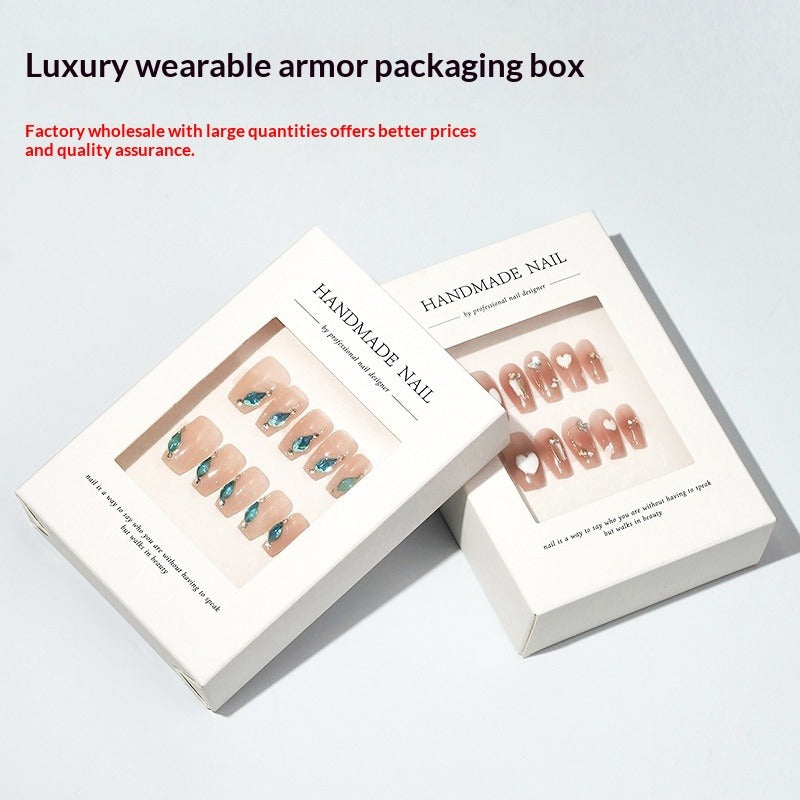 Window Packaging Box for Press On Nails