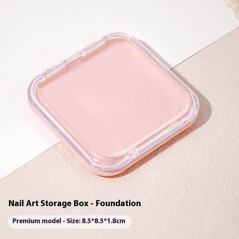 Acrylic press on nails storage box wholesale