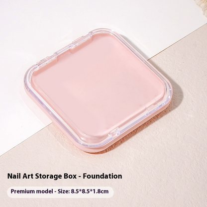 Acrylic press on nails storage box wholesale