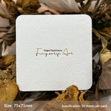 Embossed Cotton Paper Display Cards for Press On Nails (MOQ=50)