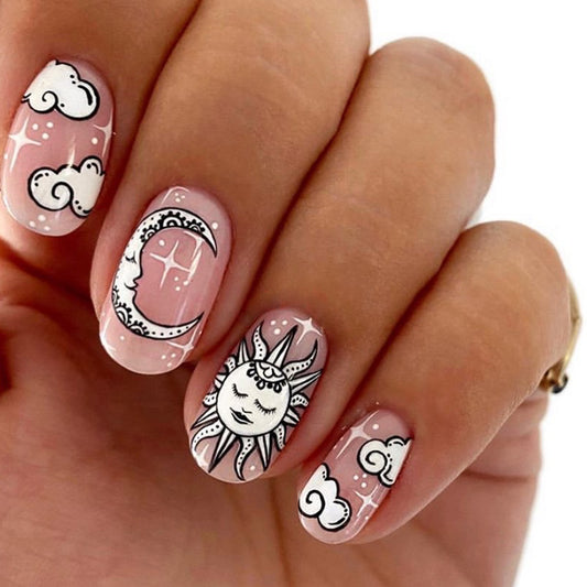Nude Dream Sun  Wear Nail Finished    Factory Direct Sales｜365nails