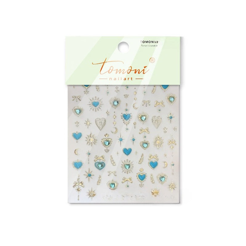 Metallic Celestial Nail Stickers