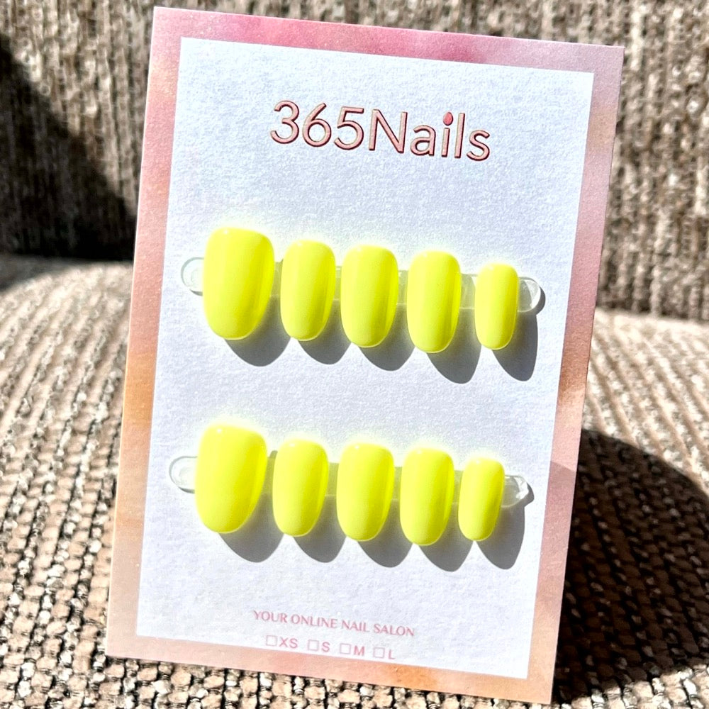 "20 Colors Mega Palette" - Premium Solid Handmade Nails (8 Shapes Available)