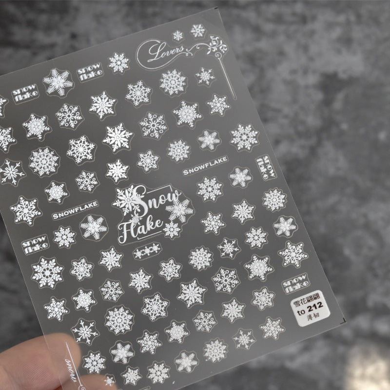 365nails: "Delicate Snowflake" – nail art stickers