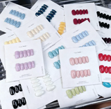 The Essential Solids | Short Round｜Handmade Press-on Nails