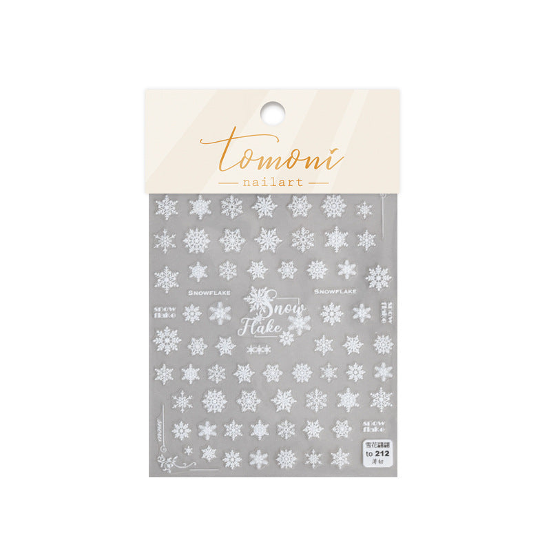 365nails: "Delicate Snowflake" – nail art stickers